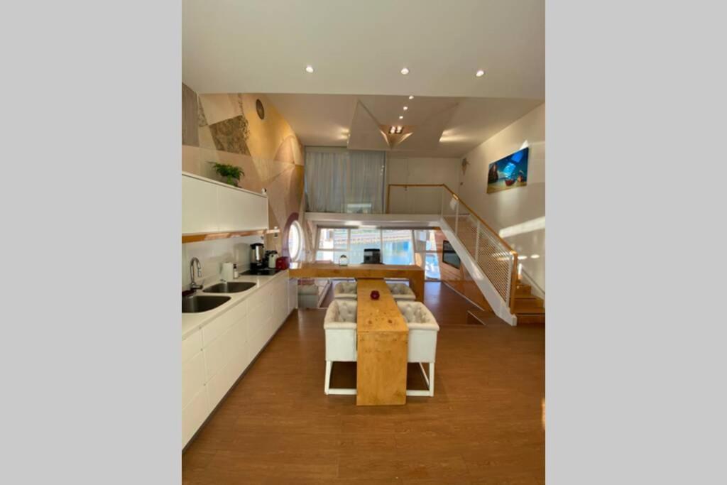 エイラートHaverim Ba'Lagouna Amazing Duplex 3Br Front Seaアパートメント エクステリア 写真