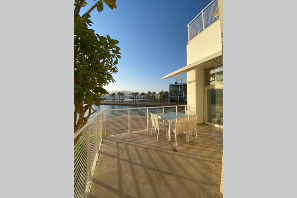 エイラートHaverim Ba'Lagouna Amazing Duplex 3Br Front Seaアパートメント エクステリア 写真